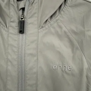 Erne Size Small The Highland Windbreaker Zinc Light Gray‎ Jacket Pickleball thumbnail 3