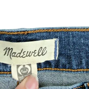 Madewell Mid-Rise Stovepipe Deming Wash Women's Stretch Denim Jeans Sz 31 thumbnail 4