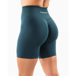 Alphalete Amplify Ultra High Rise Biker Short 6.5” Midnight Size Small thumbnail 7
