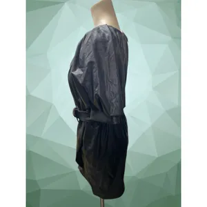 Amanda Uprichard Size Small Black Durand Faux Leather Mini Dress Brand New thumbnail 3