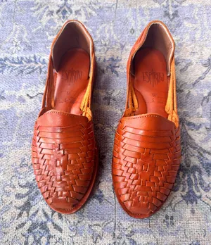Authentic Leather Espadrilles thumbnail 1