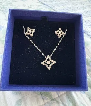 Swarovski Necklace and Earrings set thumbnail 1