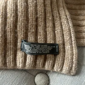 Coach Wool Blend Knit Creme Scarf One Size thumbnail 4