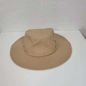 ASN Womens Harper Floppy Hat Tan Felt Packable Wide FabFitFun Boho NEW thumbnail 4