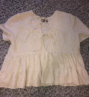 Ruffled Babydoll Shirt thumbnail 5