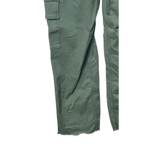 Hollister Women's Pants Ultra‎ High-Rise Cargo Straight Leg Stretch Green Medium thumbnail 8