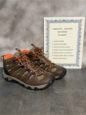Keen Koven Waterproof Mid Hiking Leather Boots Women's Brown Size 7.5M thumbnail 2