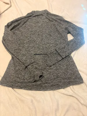 Tangerine Long Sleeve Quarter-Zip thumbnail 2