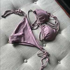 Non Signe Lilac Two Piece Swim Size Medium thumbnail 8