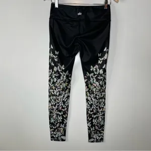 Alo‎ Yoga Butterfly Print Leggings Small thumbnail 2
