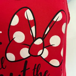 Disney Parks Polka Dot Minnie Mouse Womens Tank Top Sz S Bow Vacation Graphic thumbnail 5