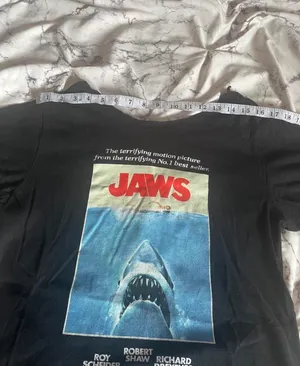 vintage Jaws movie poster tee thumbnail 7