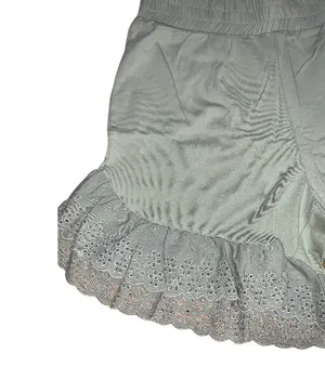 Juna High Waist Embroidered Shorts thumbnail 4