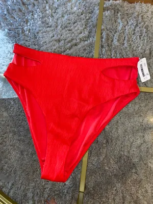 Altar'd State Red Bikini Bottom thumbnail 1