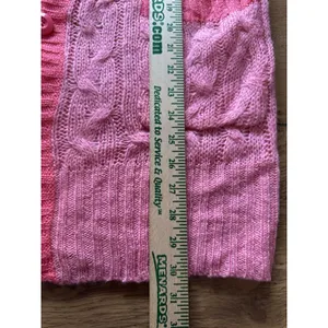LulaRoe Women Size Small Button‎ Down Cardigan Sweater V Neck Pink Knit Acrylic thumbnail 5