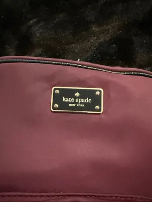 Large Bradley Kate spade backpack in burgundy School work thumbnail 7