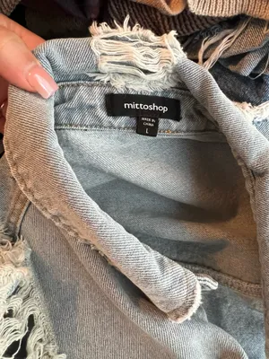 Distressed Jean jacket Blue Size L thumbnail 2