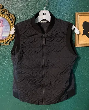 Rapha Vest Womens Medium Black Quilted Gilet Cycling Insulated Sleeveless thumbnail 1
