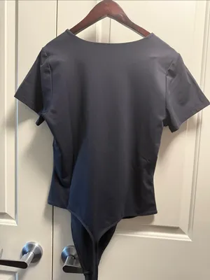 Aritzia Babaton Contour Crew Shortsleeve Bodysuit Black XL thumbnail 7