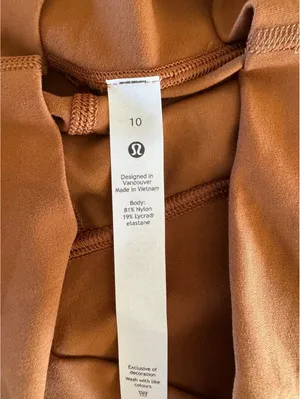 Lululemon Align High Rise 25” Copper Brown Size 10 NWT thumbnail 6