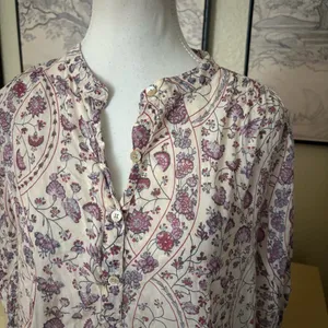 ISABEL MARANT Étoile Maria Blouse floral print Size‎ 38 Medium thumbnail 2