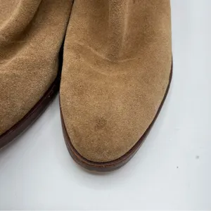Dolce Vita Tan Suede Leather Ankle Boots 6.5 Western Cowboy Booties Fall Casual thumbnail 5
