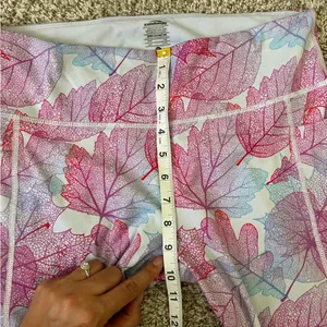Yoga Pants Pink Ribbon Breast Cancer Awareness Compression Leggings Workout thumbnail 9