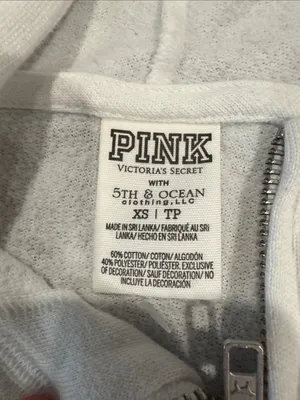 PINK Victoria's Secret OU Colorblock Hoodie - size XS. thumbnail 2