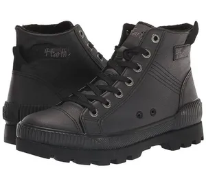 Blowfish Malibu 4Earth Black Lug Sole Combat Boots Fits US 8 Monochromatic thumbnail 1