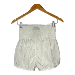 Free People Movement The Way Home Shorts Womens Small High Rise Smocked Athletic thumbnail 3