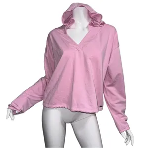 Adore Me Pink Fleece‎ Pullover Hoodie Sweatshirt Cozycore Loungewear Coquette thumbnail 1