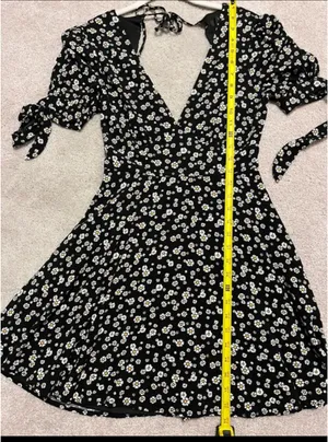Lulus Black Floral Mini Dress thumbnail 7