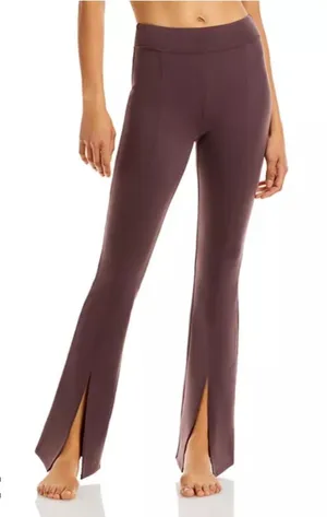ALO YOGA Airbrush High Waist Flutter Legging Split Hem‎ Size Small thumbnail 1
