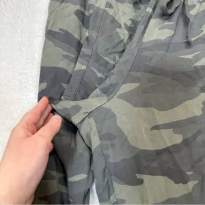 Splendid Green Camo Print High Rise Sweatpants Jogger‎ Size L thumbnail 5