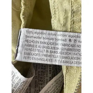 Zara Women's Cream Beige Khaki High Rise Straight Cargo Trousers Pants Size 4 thumbnail 5