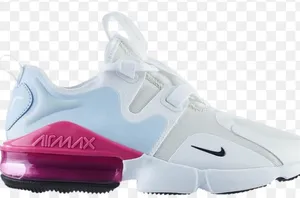 Nike Women’s Air Max White Blue Pink Sneakers thumbnail 1