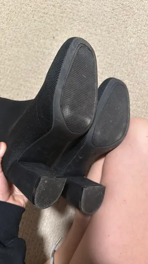 MIA Sock Booties Black Knit thumbnail 4