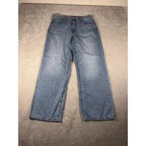 Lucky Brand High Rise Wide Leg Jeans Womens Blue‎ Med Wash Denim 12/31r thumbnail 2
