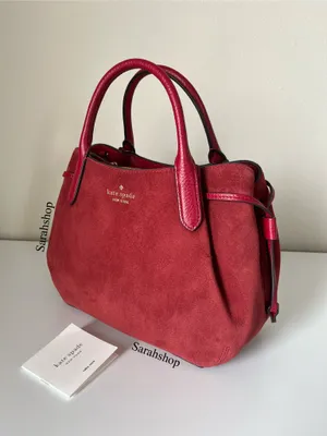 Kate Spade Dumpling Suede Small Satchel Bag thumbnail 2