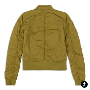Lululemon Warm Two Ways Bomber Jacket - Green thumbnail 2