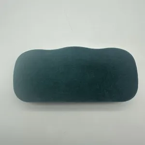 Gucci Authentic Designer Hard Velvet Clamshell Eyeglass Sunglasses Case In Green thumbnail 4