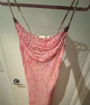 LoveShackFancy Pink Maxi Dress thumbnail 1