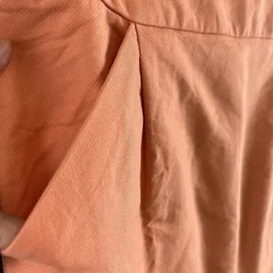 J.Crew Women's Coral Salmon Pink Pencil Skirt Size 8 100% Cotton Retail $75 thumbnail 4