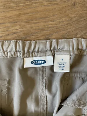 Old Navy Satin Cargo Jogger Pants Size 14 NWT thumbnail 8