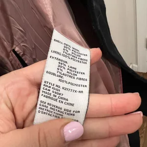 Kate Spade Black Wool Blend Notch Collar Coat Size Small $450 thumbnail 6