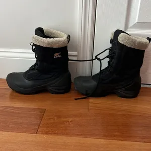 ‎Sorel Black lace insulated waterproof winter boots size 6 thumbnail 3