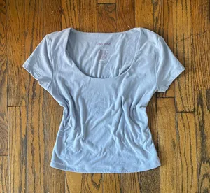 Pink Rose Blue cotton top thumbnail 1