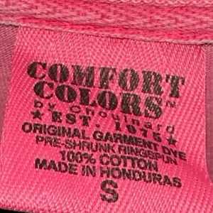 Calamity Jane's Apparel OU‎ Burgundy Tee Shirt thumbnail 3