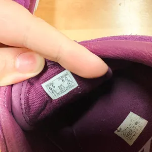 Vans Purple High Top Platform Sneakers thumbnail 9