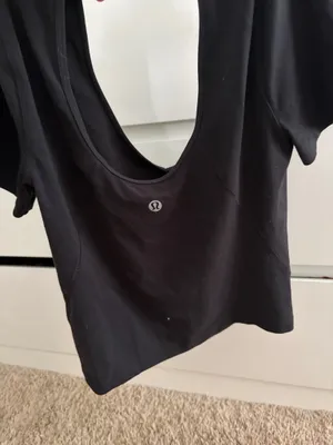 Lululemon Crop Top Black thumbnail 2
